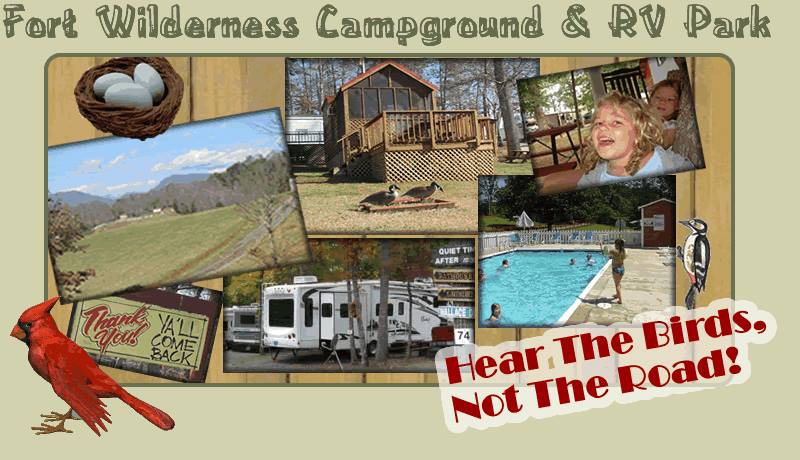 Fort Wilderness RV Park and Campground in Cherokee NC 28789
